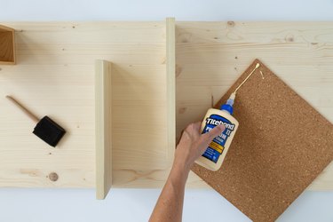 DIY Modern Wall Organizer supplies