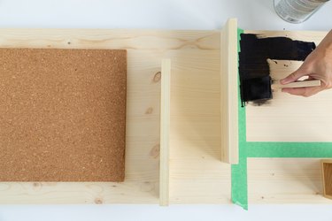 Steps for making a DIY Modern Message Board