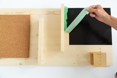 Steps for making a DIY Modern Message Board