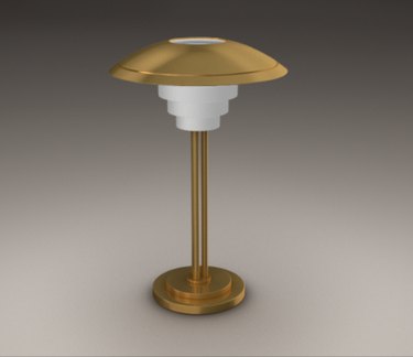 vintage art deco lamp