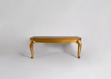 vintage art deco console table