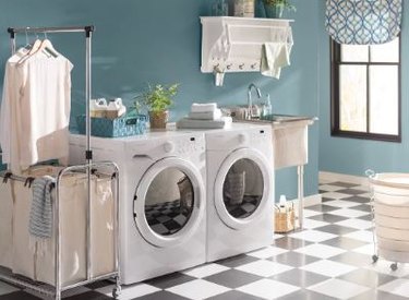 Laundry room.