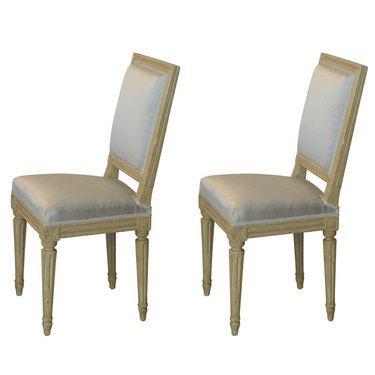 vintage art deco style chairs