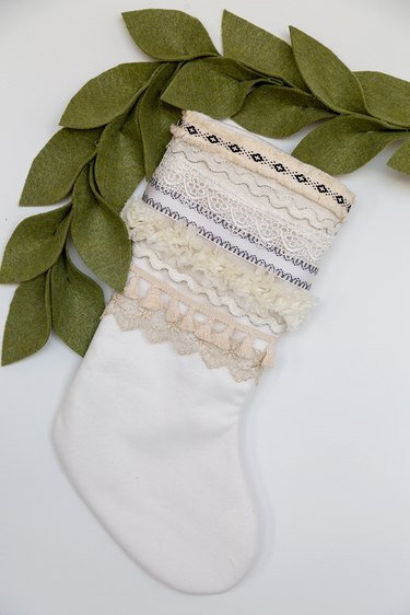 Boho Holiday Stocking DIY