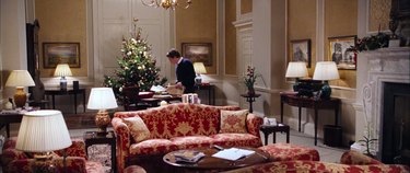 the prime minister with christmas tree, still frame from love actually
