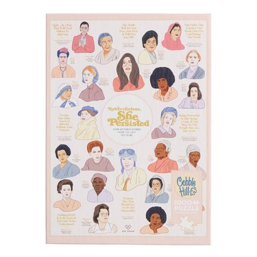 Nevertheless She Persisted Notable Women 1,000 Piece Puzzle, $19.99