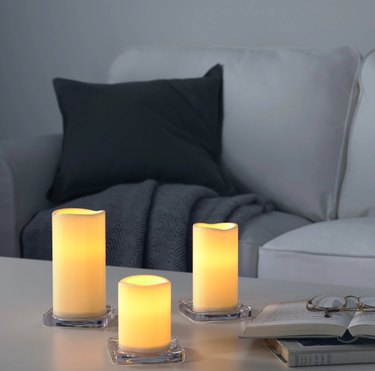 IKEA Godafton LED Candle Trio, $9.99