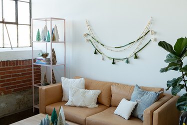 DIY Boho Rope and Tassel Holiday Garland