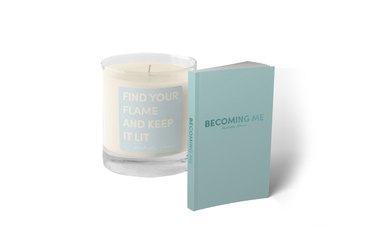 Becoming Michelle Obama Find Your Flame Candle