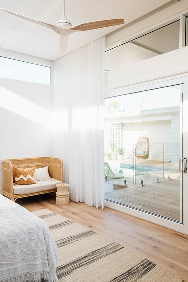 modern home interior design in bedroom