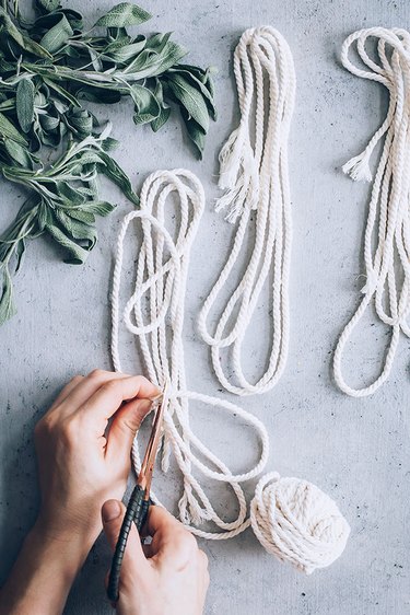 Cutting Cord for DIY Drying Rack