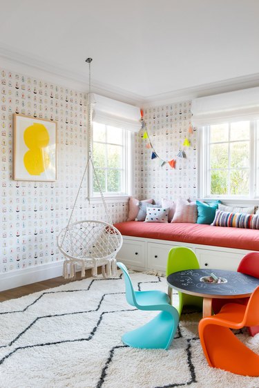 Playroom in Pacific Palisades House by Chango & Co.