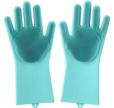 silicone dishwashing gloves