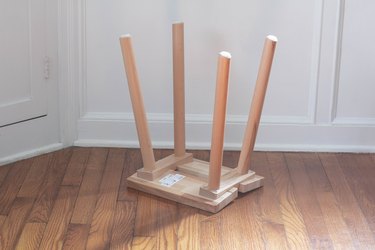 YPPERLIG stool turned upside down