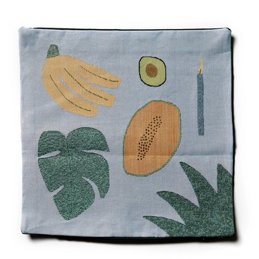pillow cover with fruit design