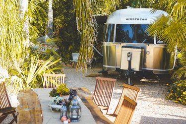 airstream trailer at caravan outpost