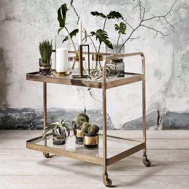 Country Style bar cart