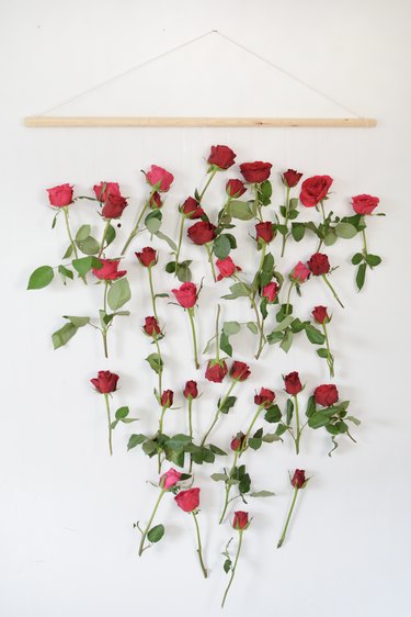 DIY Floral Wall Hanging