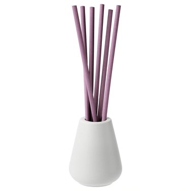 Njutning Vase and Lavender Scented Sticks, $5.99