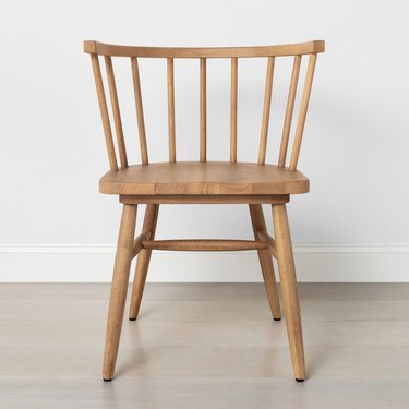 light wood dining chair