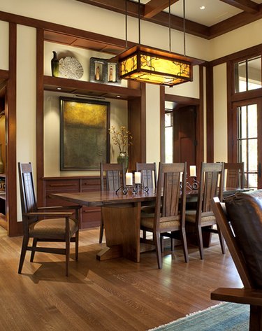 Mission Style Dining Room Lighting Ideas Alchemy Interiors