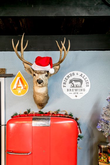 Decor at the Rosewood Barbershop