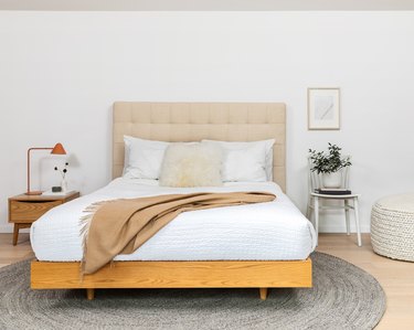 neutral-hued bedroom