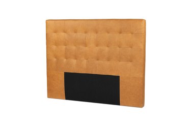 tan headboard