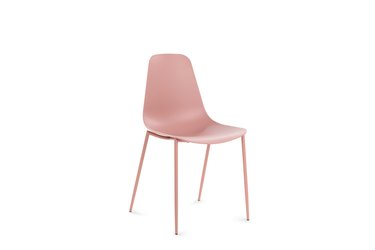 pink dining chair