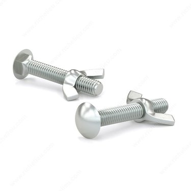 carriage bolts with wing nuts