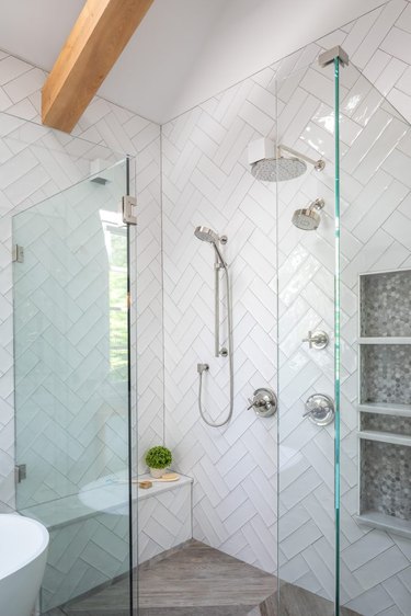 Farmhouse Shower Ideas Clearcut Construction & Co.