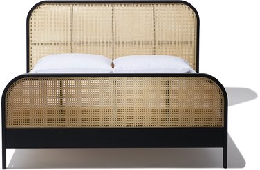 Cane King Bed, $3,600
