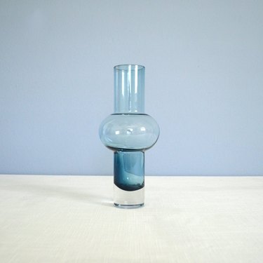 Vintage Scandinavian Bo Borgström for Åseda Glasbruk Cased Glass Vase, $45
