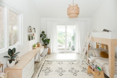 Scandinavian style bedroom