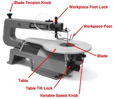 Scroll saw schematic.