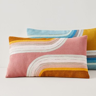 West Elm Reflecting Curves Pillow Cover