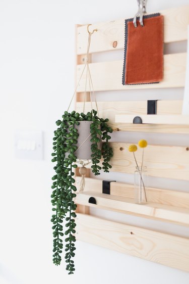 Turn a Simple Pine Shelf Into Minimalist Wood Slat Shelving