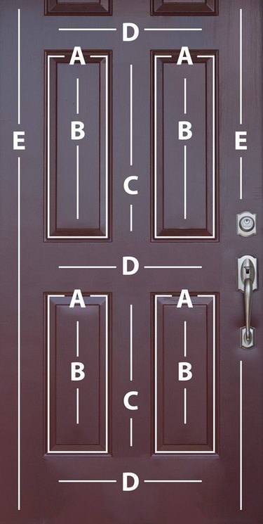 Paint-a-door schematic.