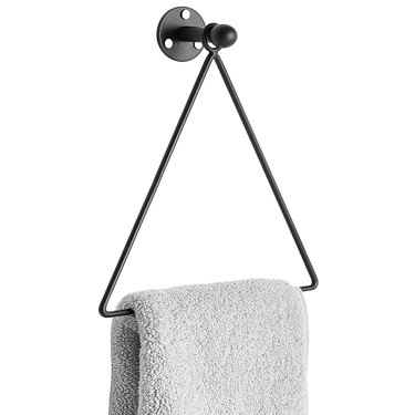 decorative accent towel bar