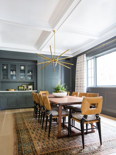 Craftsman Interior Paint color inspiration for dining room