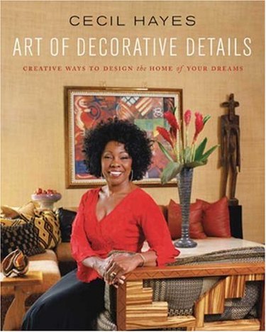 cover of cecil hayes book titled "art of decorative details" with photo of cecil hayes