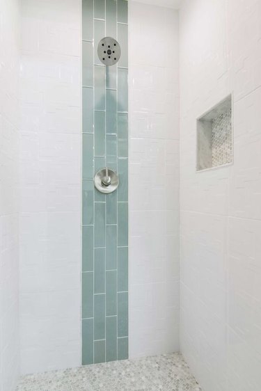 glass tile bathroom idea