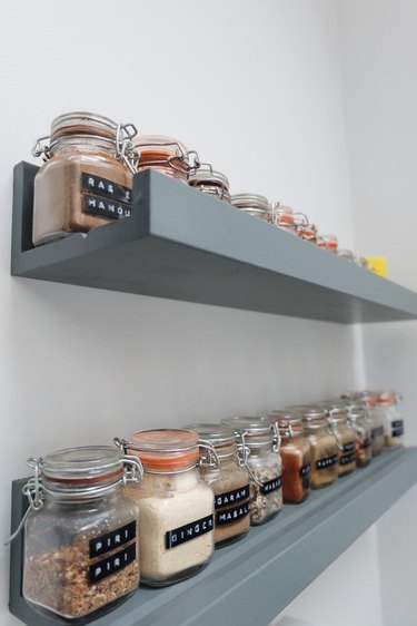 Turn IKEA decor into a spice rack