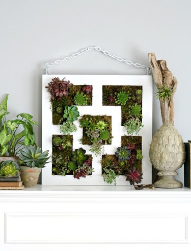 Turn IKEA decor into a vertical garden