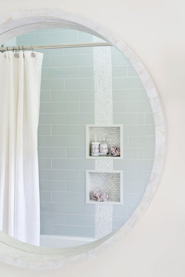 glass tile bathroom idea