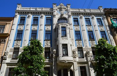 art nouveau style building