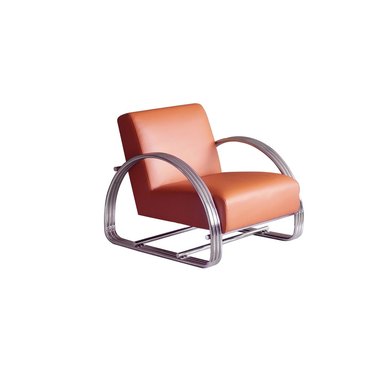 Pasargad Home Concord Modern Lounge Chair