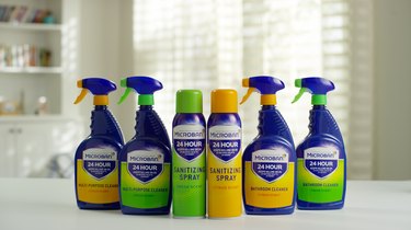 Microban 24 cleaning product lineup