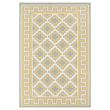 Erin Gates by Momeni Thompson Brookline Gold Hand Woven Wool Area Rug 2' X 3', $28.79