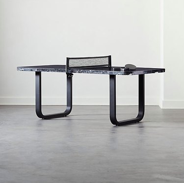 black marble ping pong table